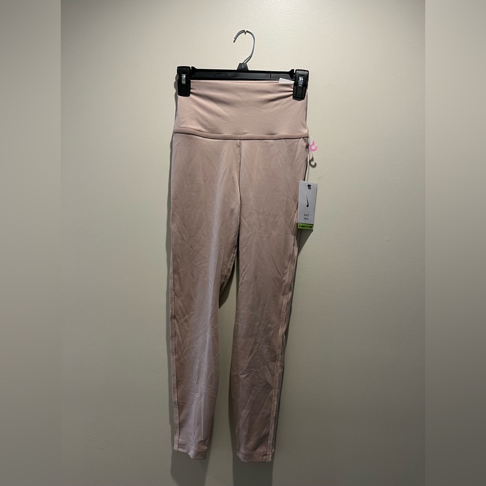 Nike High Rise Comfort Waist Yoga Leggings 7/8 Length Women’s Size S - Picture 4 of 9